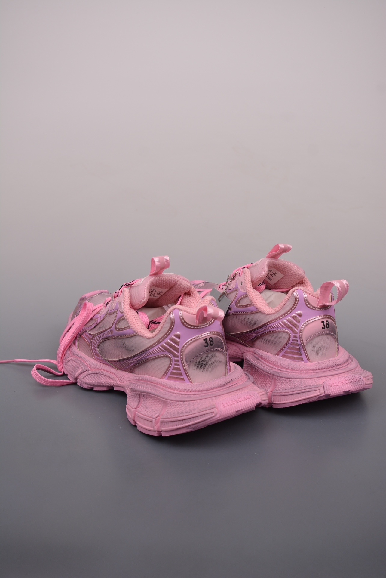 Balenciaga 3XL Extreme Lace Sneaker — Pink / Lilac — foto 4