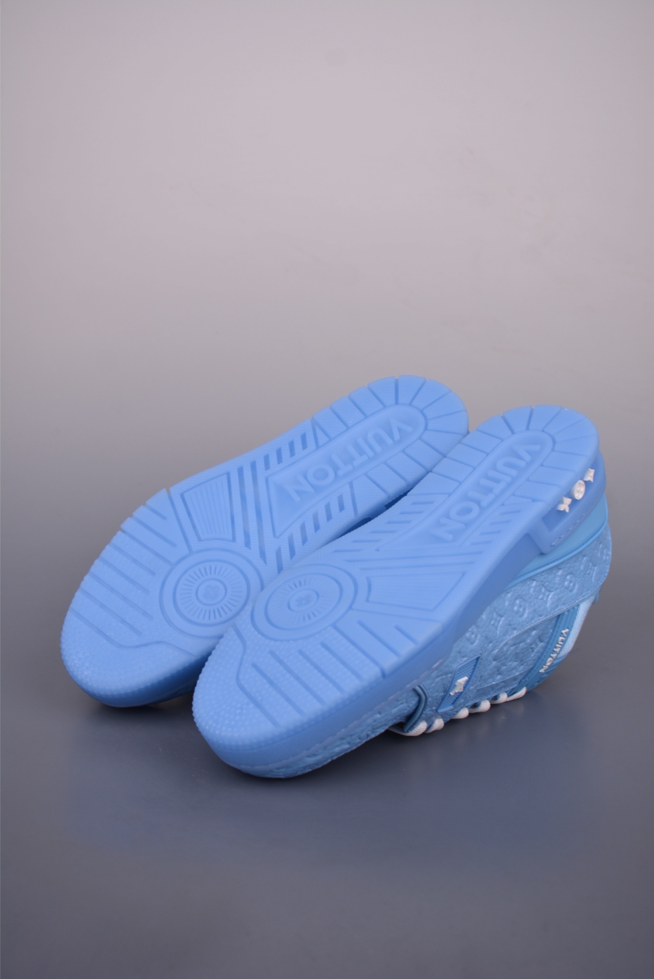 Louis Vuitton LV Trainer — Azzurro monogram — 1622 — foto 3