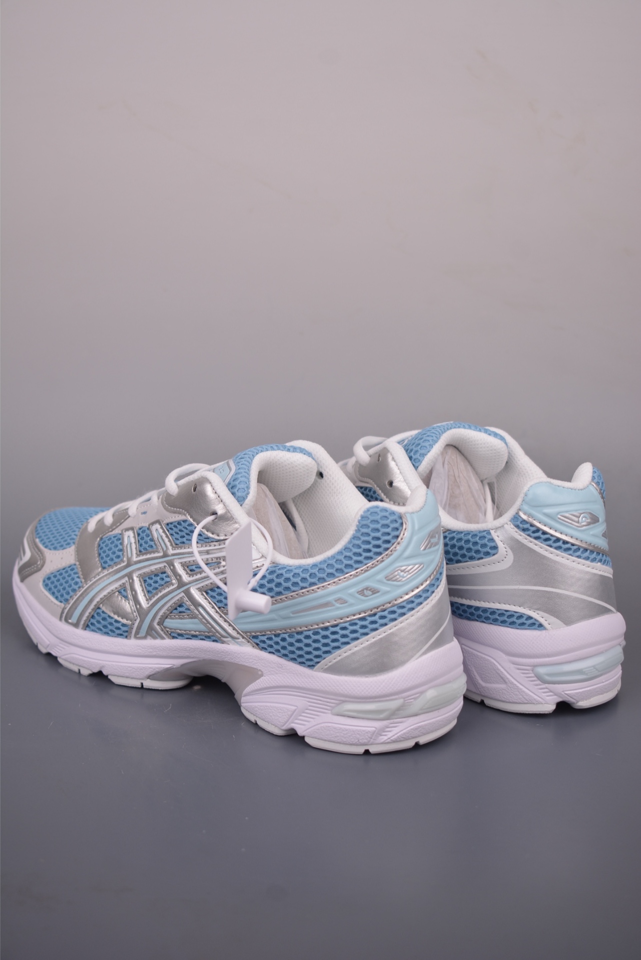 ASICS GEL-1130 — Azzurro / Argento / Bianco — foto 3
