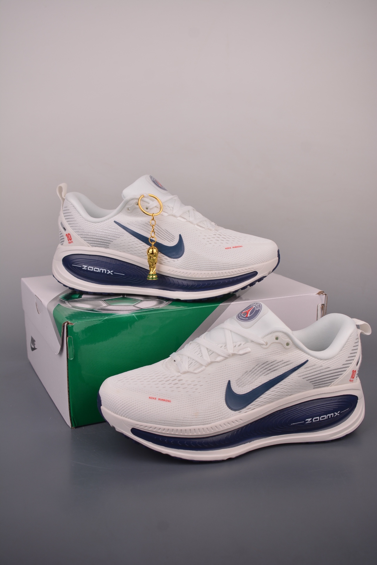 Nike Nike Air Zoom Vomero 18 World Cup Joint — White / Navy Blue — DM6828-003 — foto 2