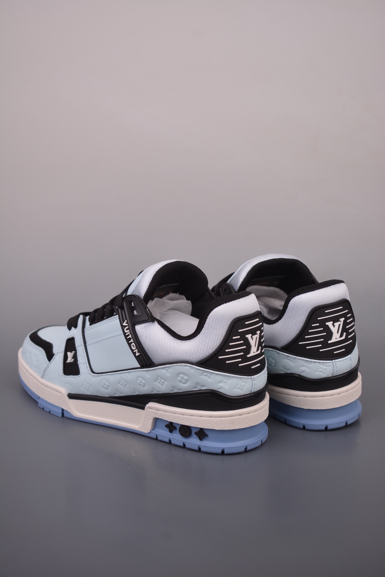 Louis Vuitton LV Trainer — Azzurro / Nero — foto 2