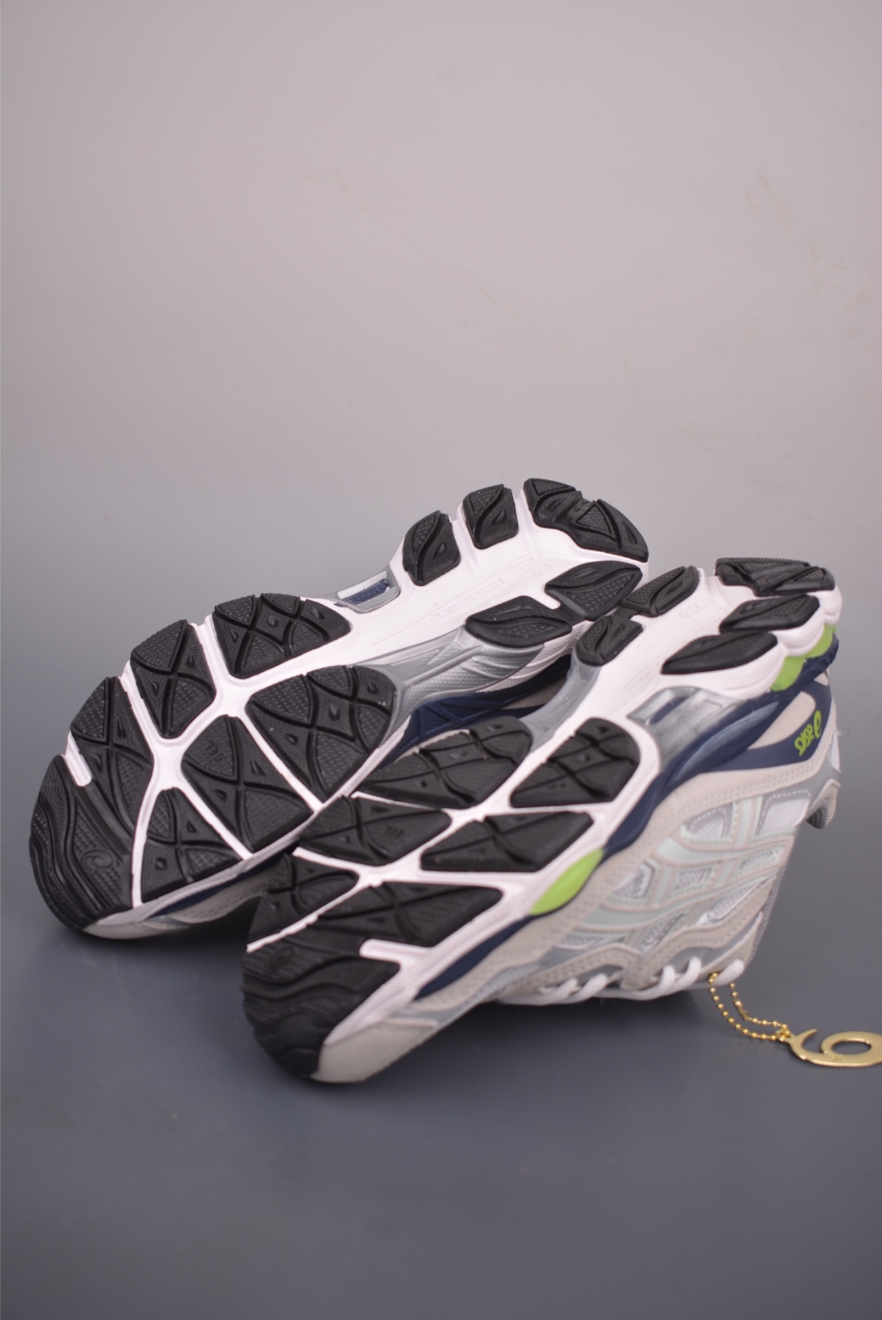ASICS GEL-NYC — Bianco / Blu Navy / Lime — foto 4