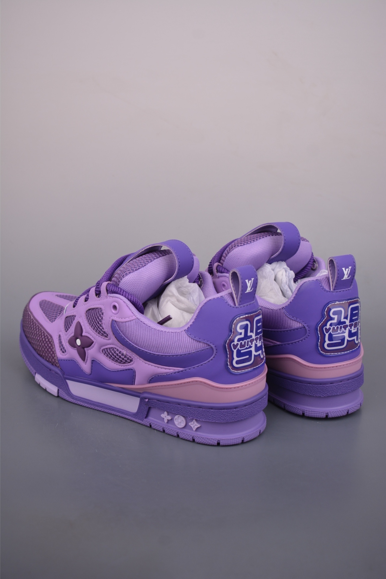 Louis Vuitton LV Trainer Skate Low — Purple — 1AARR8 — foto 3