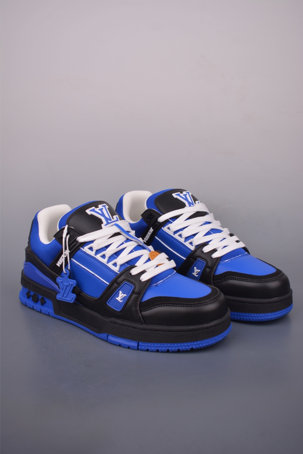 Louis Vuitton LV Trainer — Blu / Nero