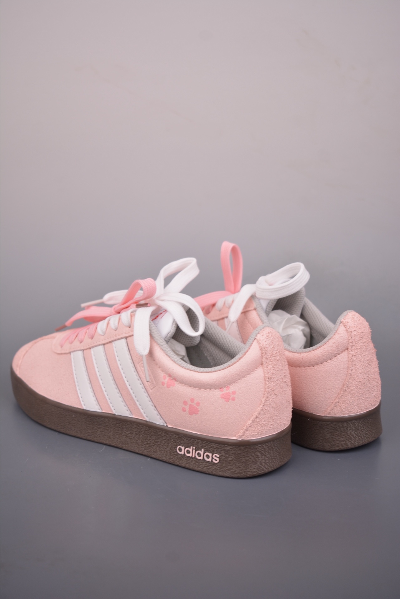 Adidas Adidas VL Court Classic — Hand-painted Graffiti / Pink — HQ1802 — foto 3