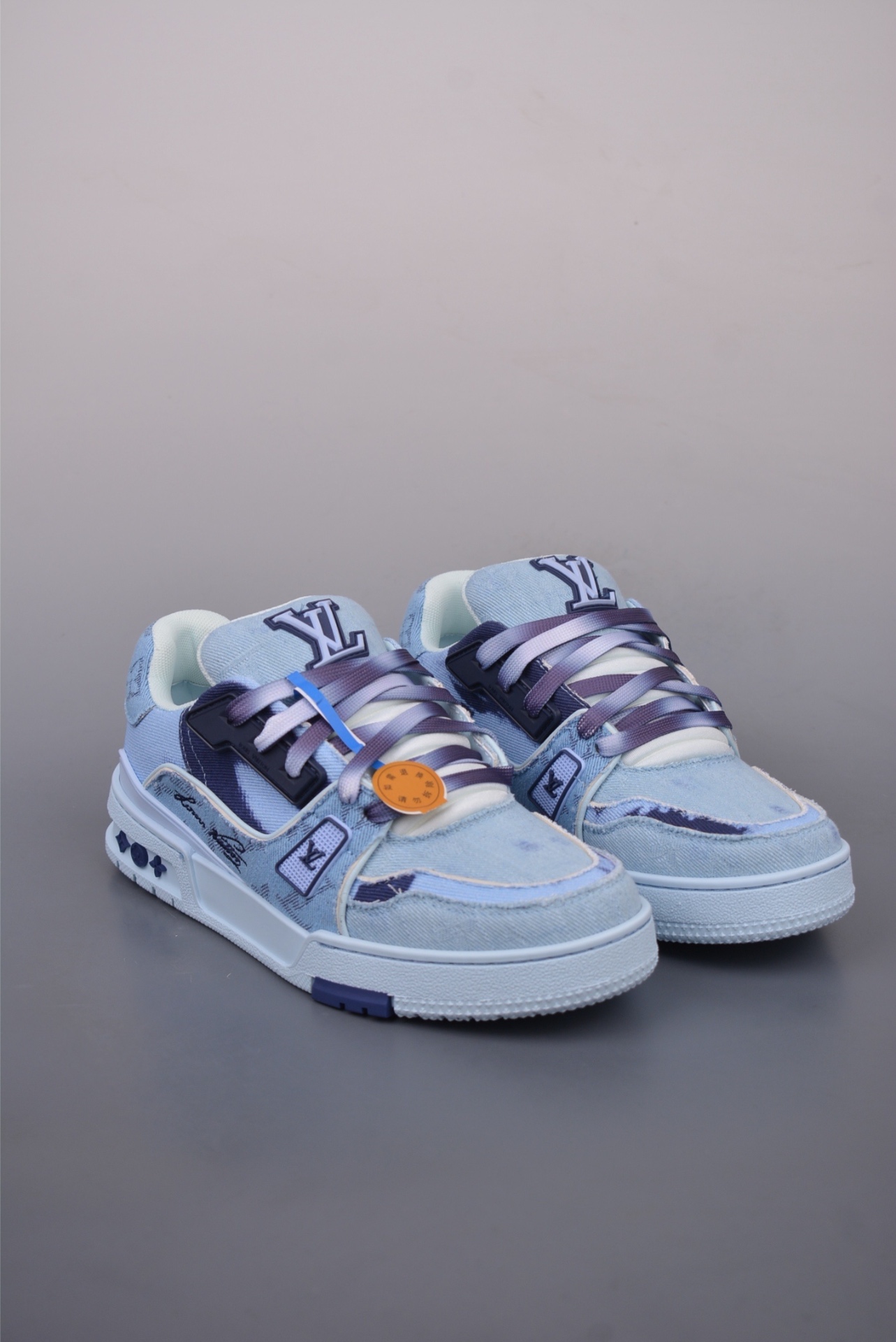Louis Vuitton LV Trainer — Denim Azzurro